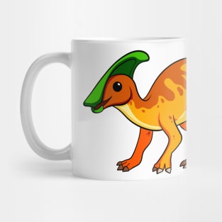 cartoon parasaurolophus Mug